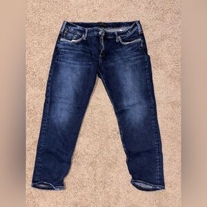Silver Jeans Dark Blue Skinny Jeans